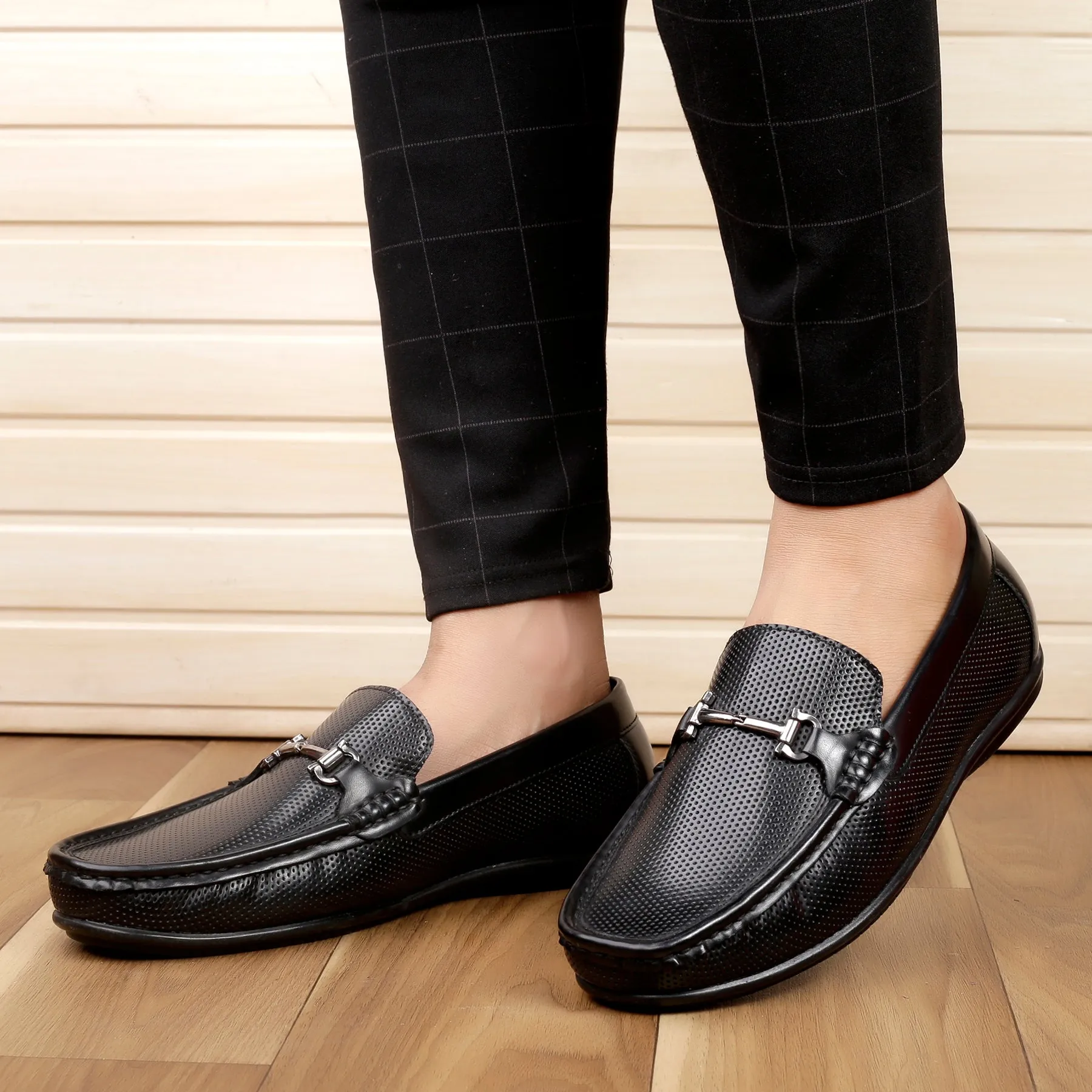 Bacca Bucci PARIS Loafers Moccasins Shoes for Men with Elegant Buckle