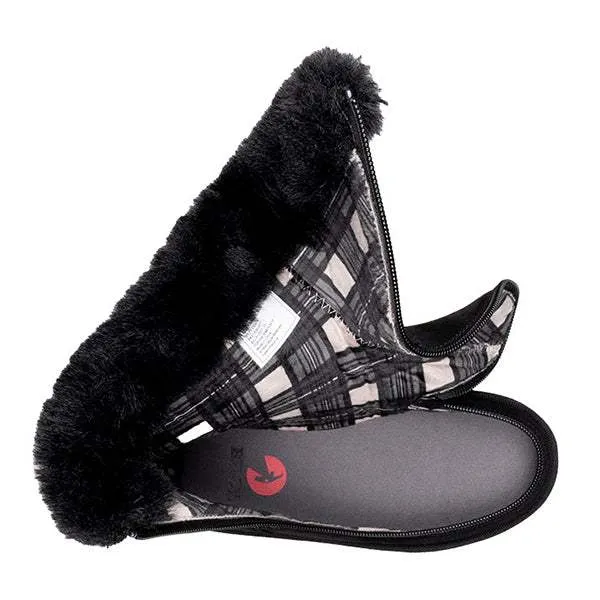 BILLY Girls Black Cozy Adaptable Winter Boots