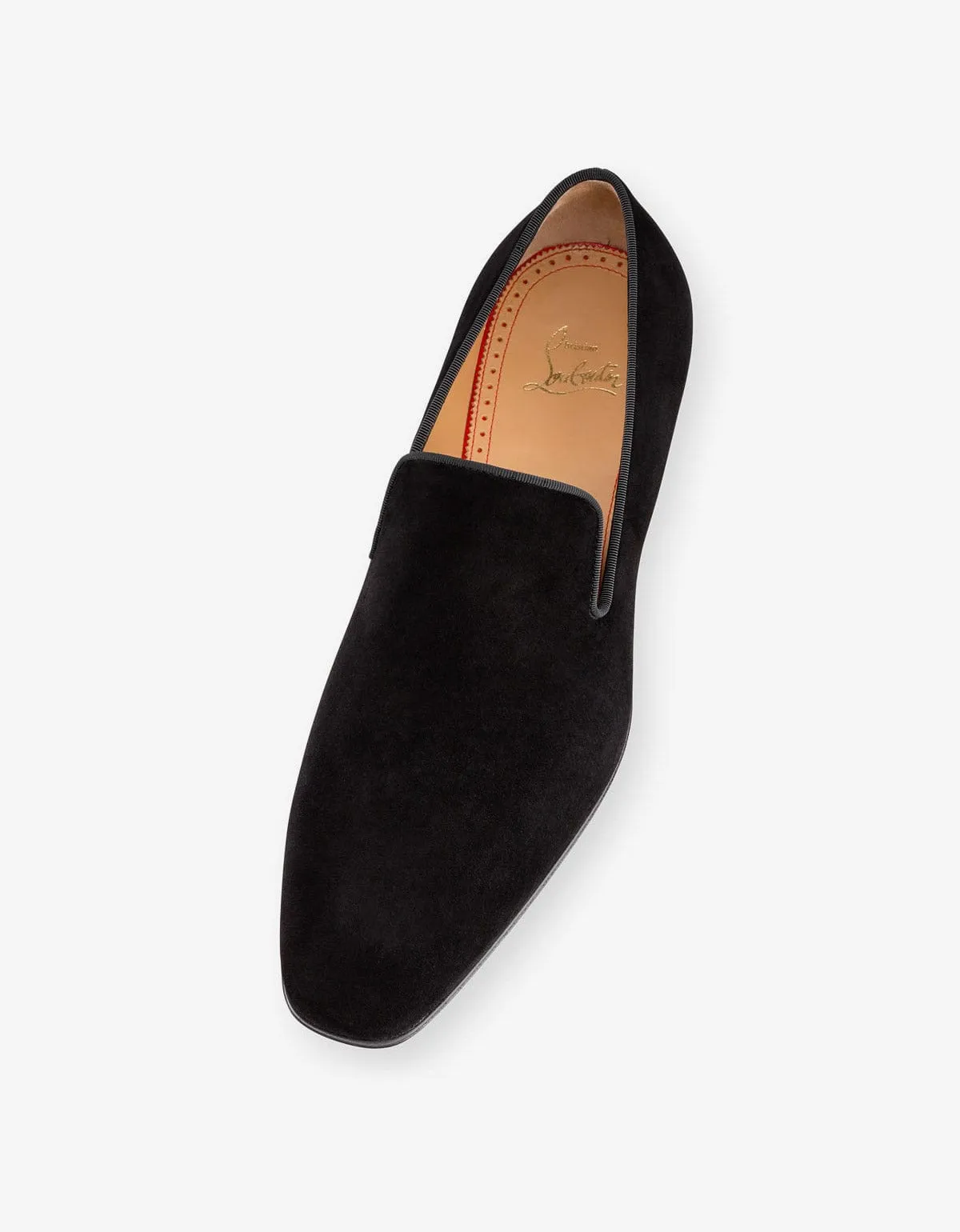 Christian Louboutin Dandelion Flat Black Loafers