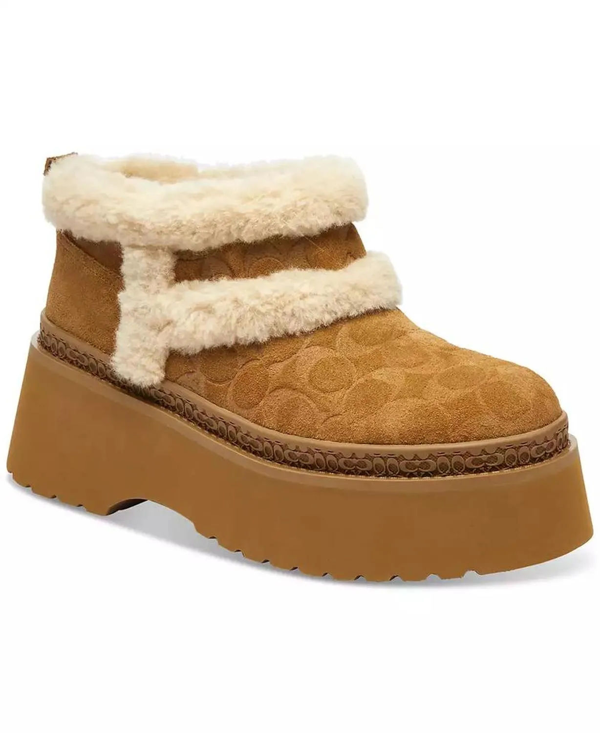 Christina Signature Shearling Booties