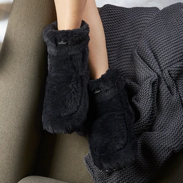 Cozy Body Luxury Heatable Charcoal Microwavable Boots