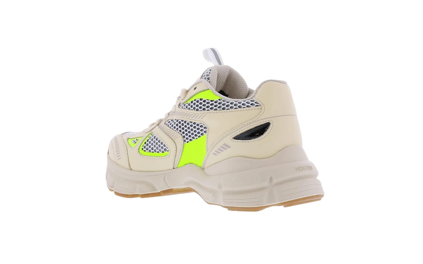 Dames Marathon Runner Beige/FluoGeel