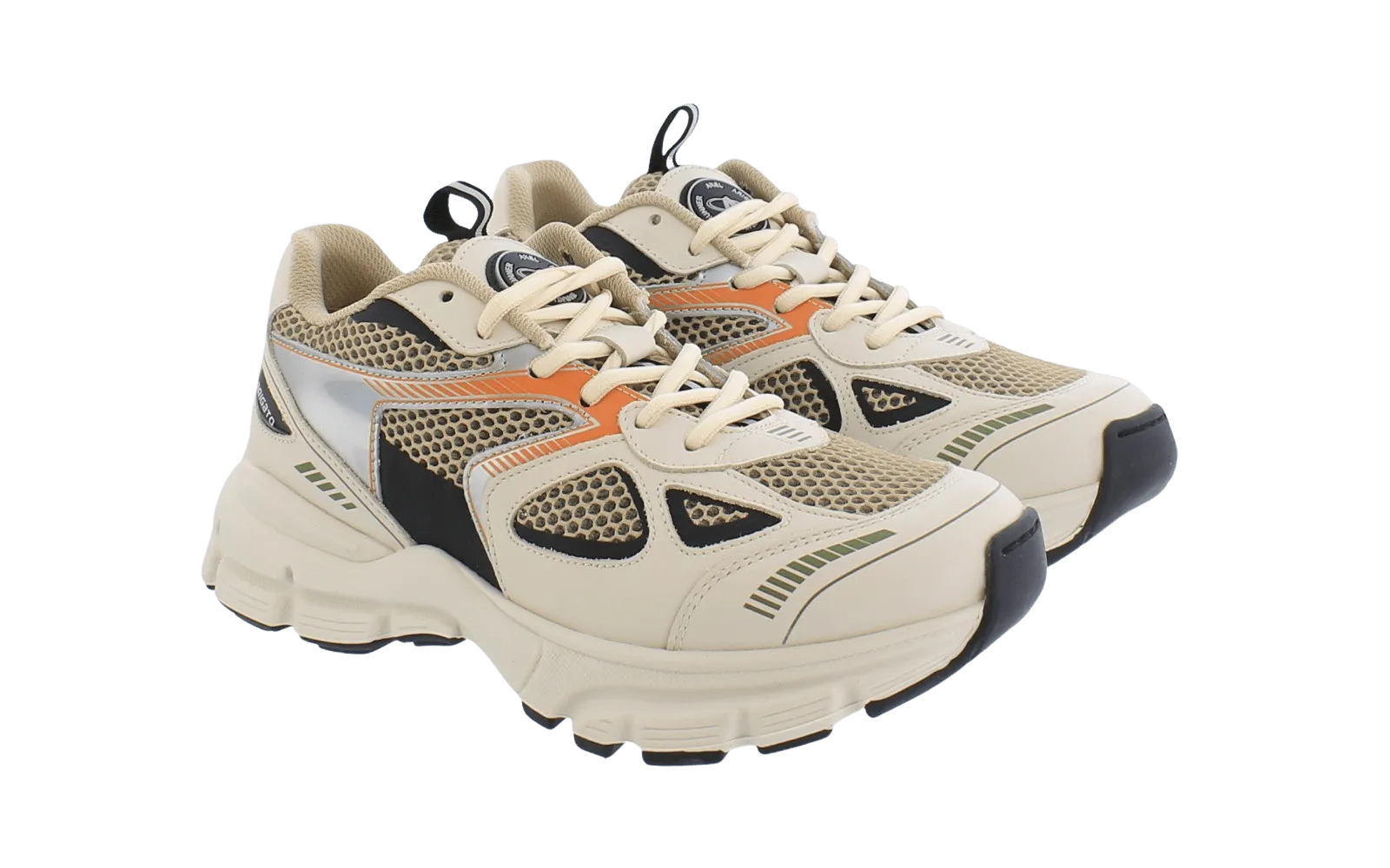 Dames Marathon Runner Beige/Groen