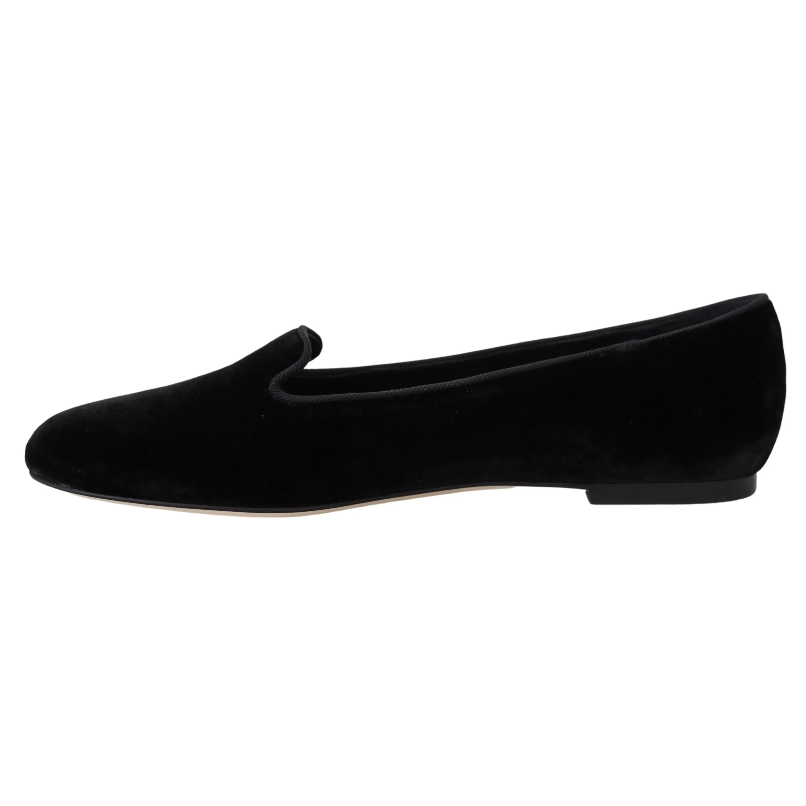 Dolce & Gabbana Elegant Black Silk-Blend Loafers