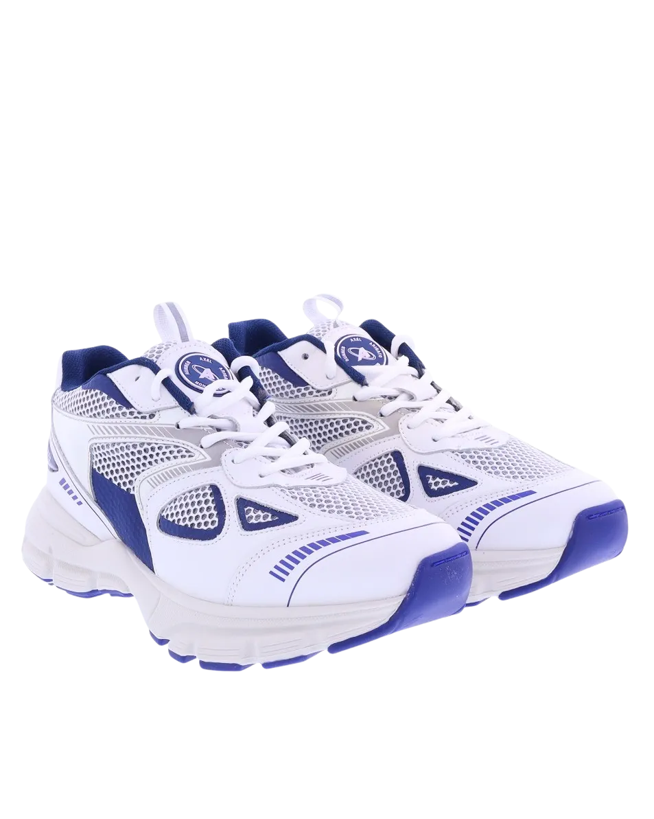 Heren Marathon Runner Wit/Blauw