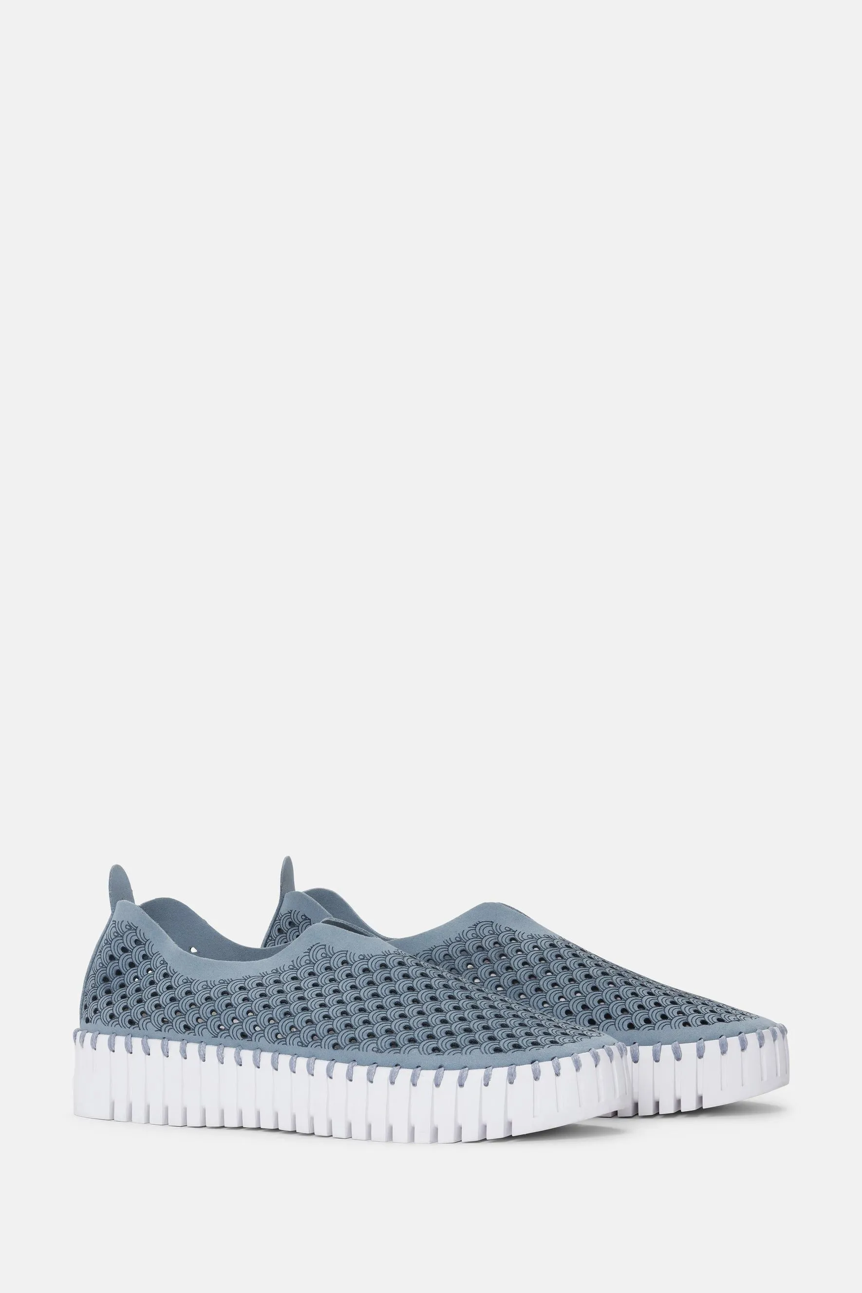 Ilse Jacobsen Hornbæk Tulip3373 Platform Sneakers  | Cloud Blue 698