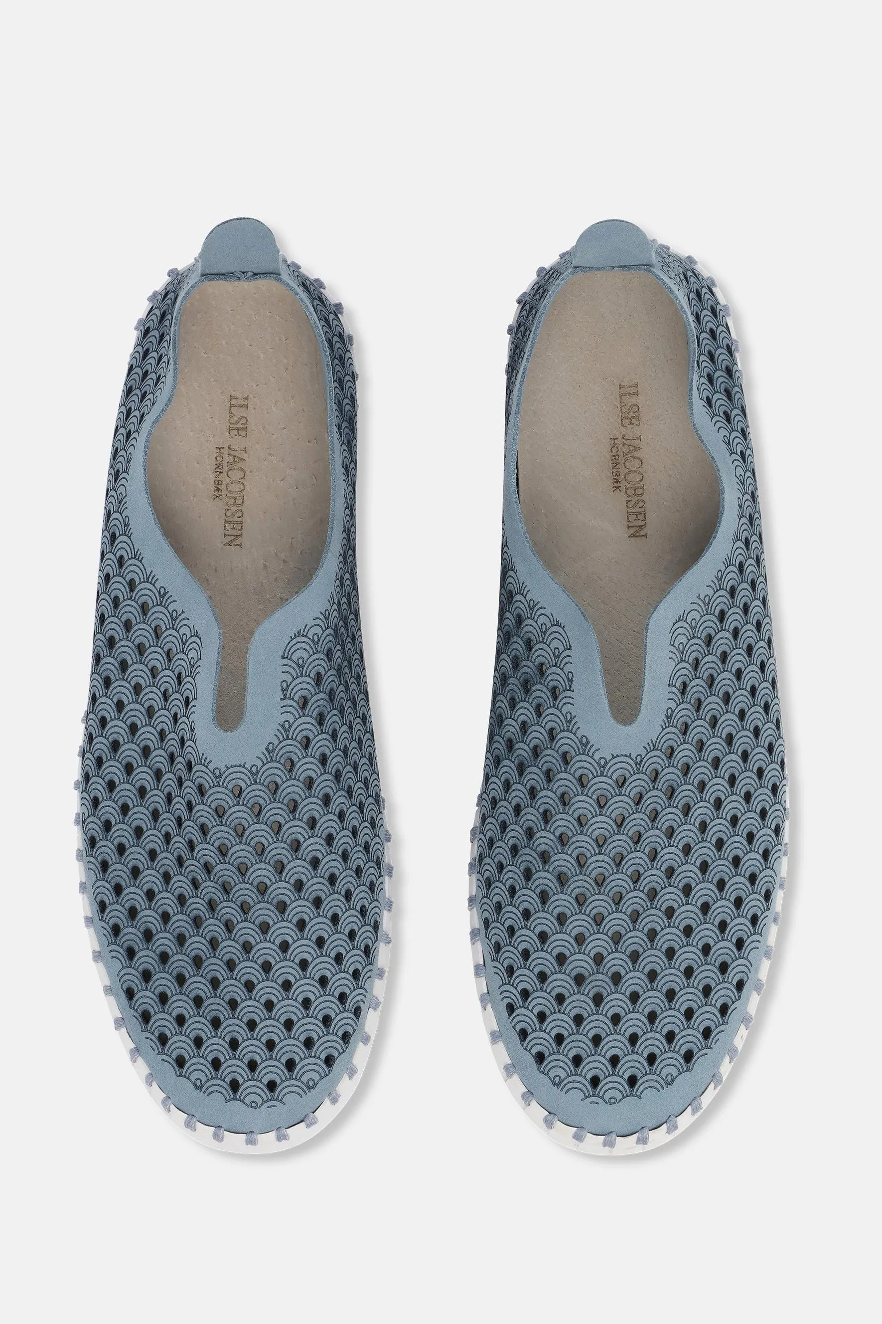 Ilse Jacobsen Hornbæk Tulip3373 Platform Sneakers  | Cloud Blue 698