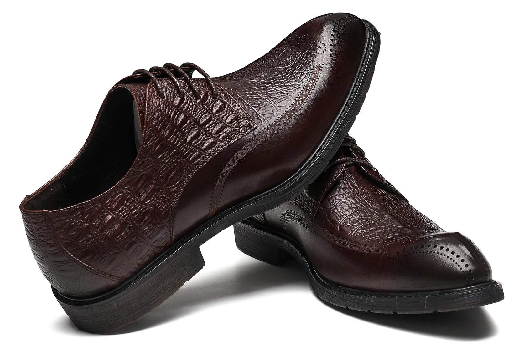 Men's Brogue Genuine Leather Derby