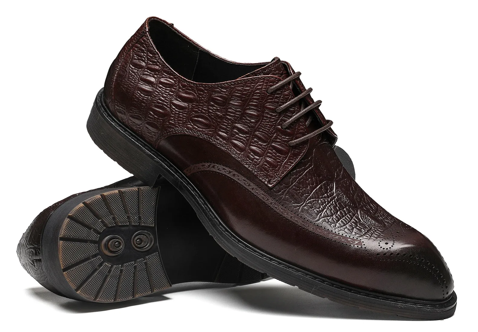 Men's Brogue Genuine Leather Derby