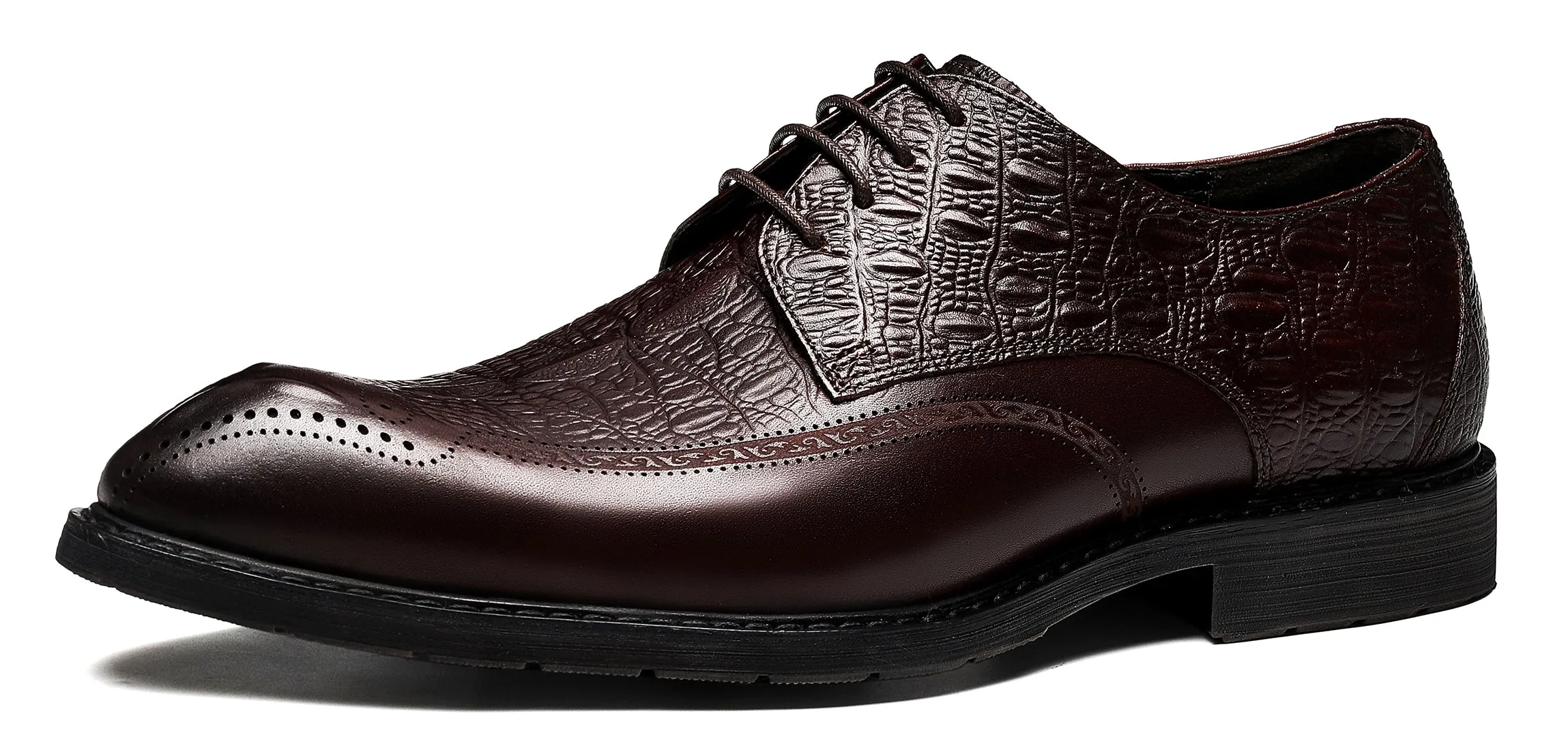 Men's Brogue Genuine Leather Derby