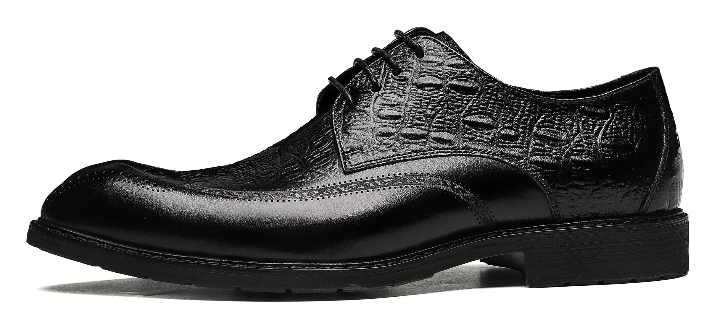 Men's Brogue Genuine Leather Derby