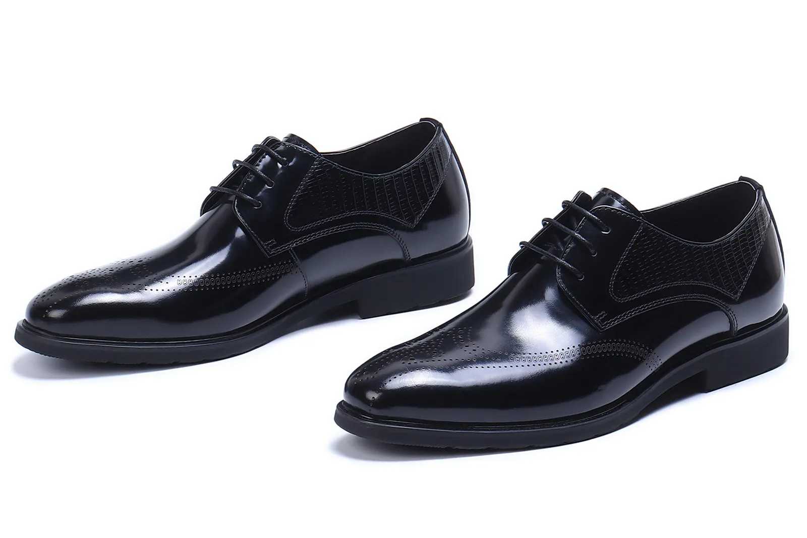 Men's Leather Formal Derby Brogues