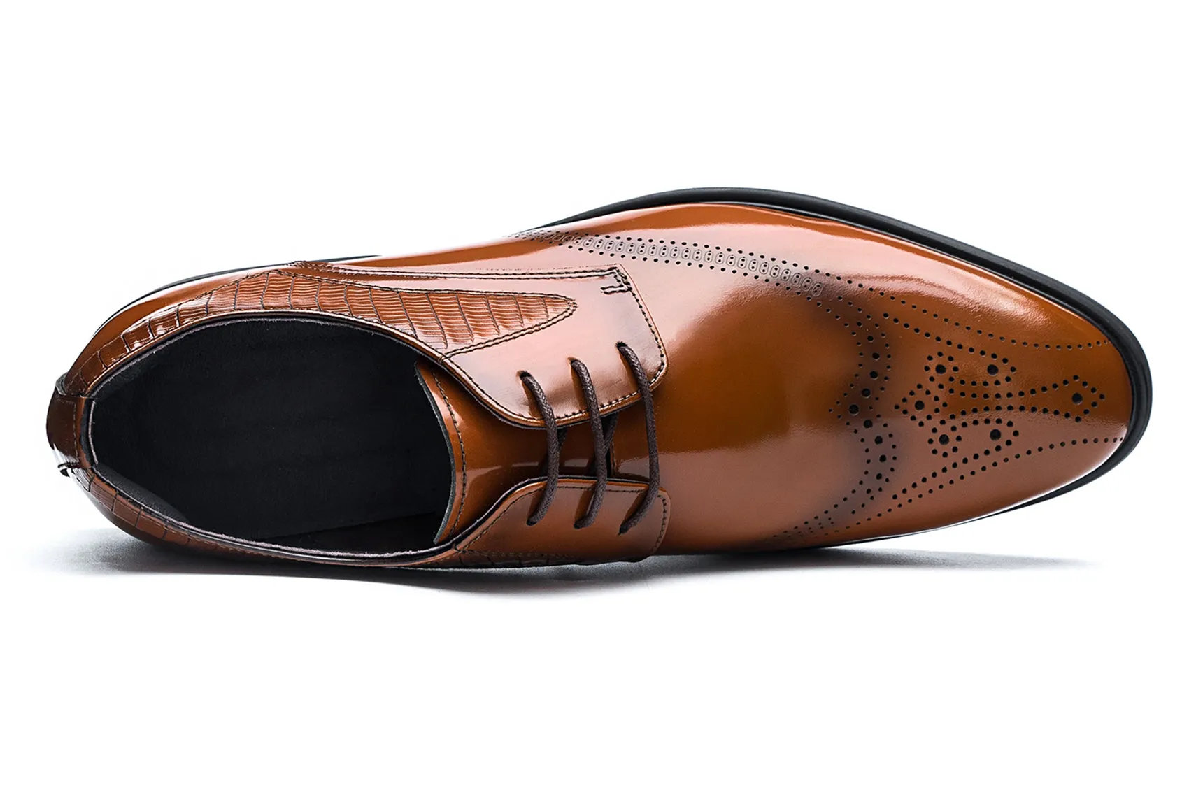 Men's Leather Formal Derby Brogues