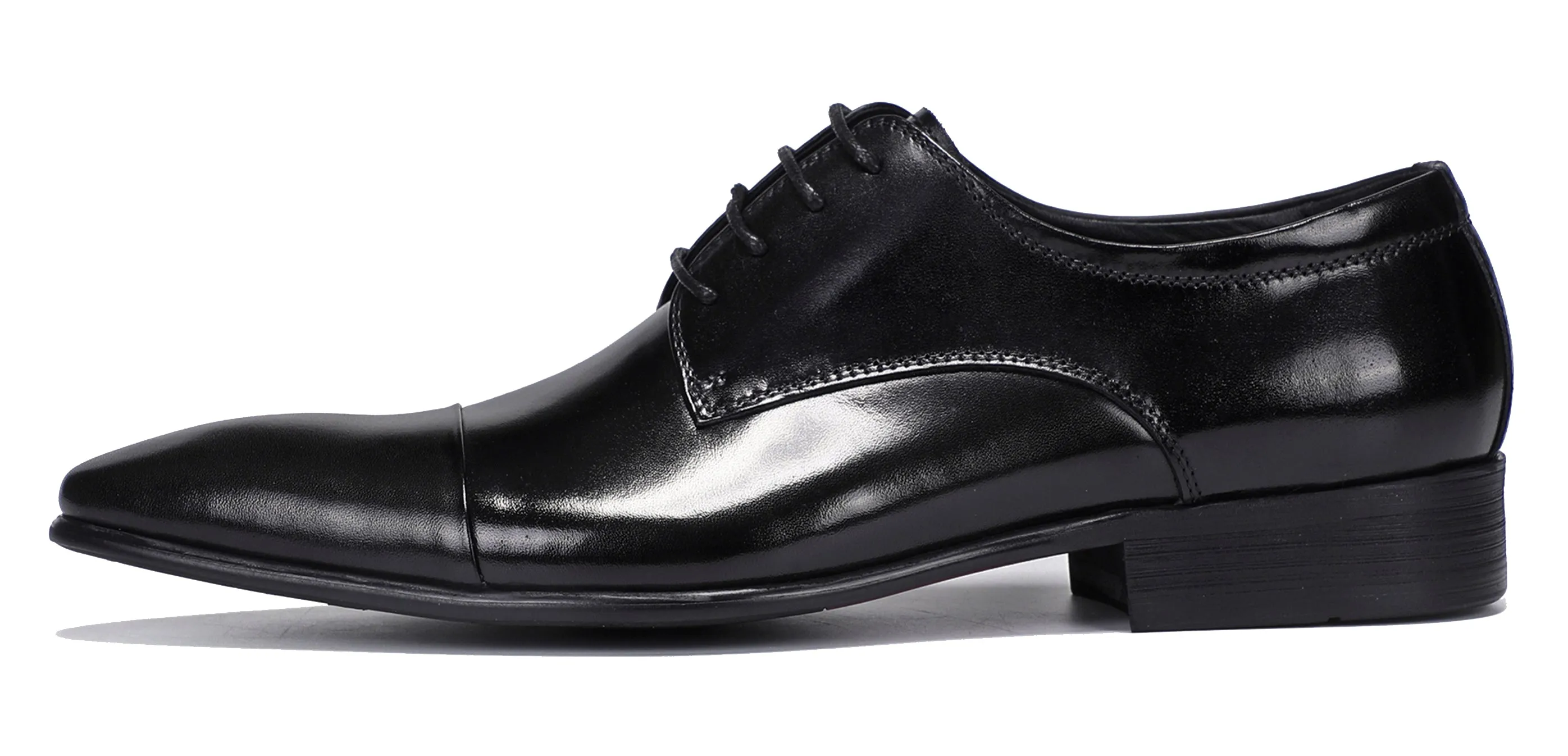 Men's Wing Tip Leather Derby