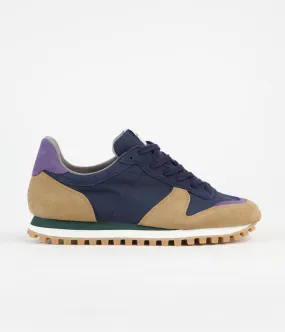 Novesta Marathon Trail Shoes - Navy / Camel