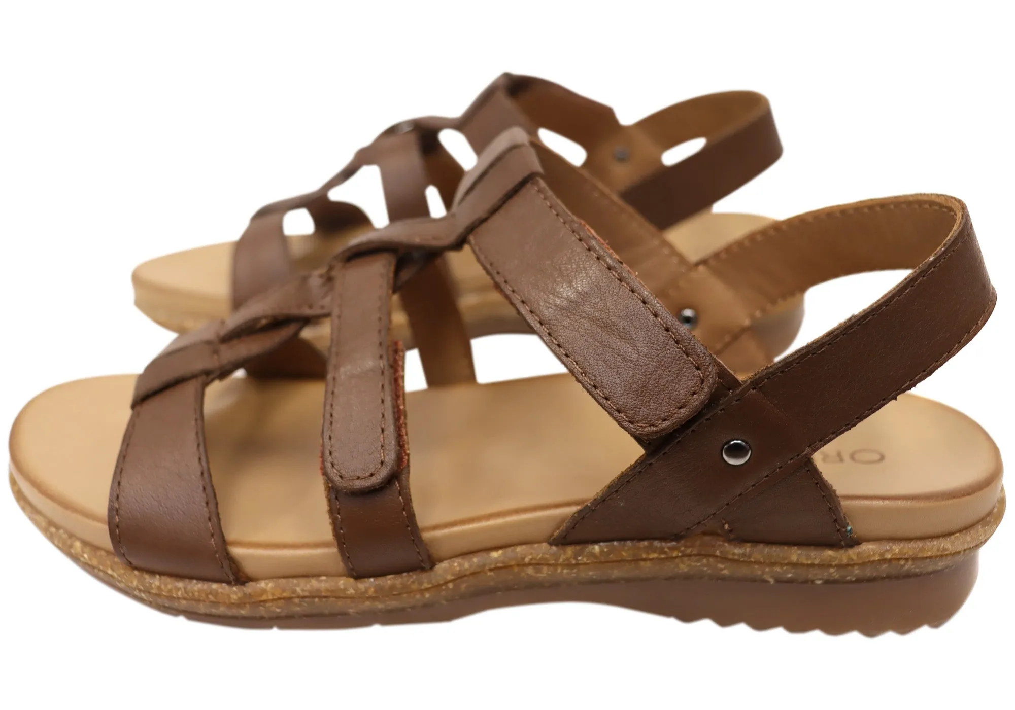 Orizonte Mosman Womens Comfortable European Leather Sandals