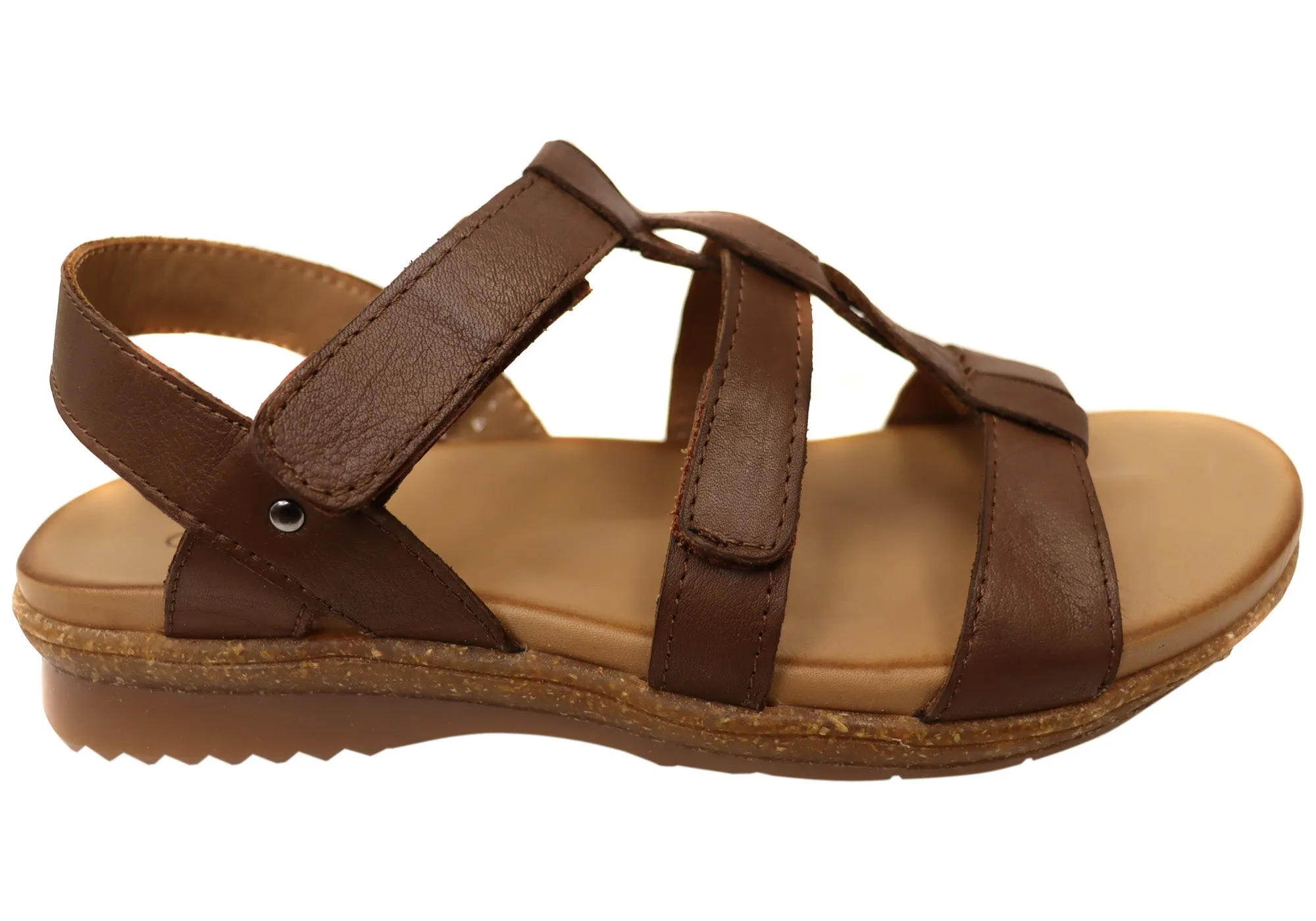 Orizonte Mosman Womens Comfortable European Leather Sandals