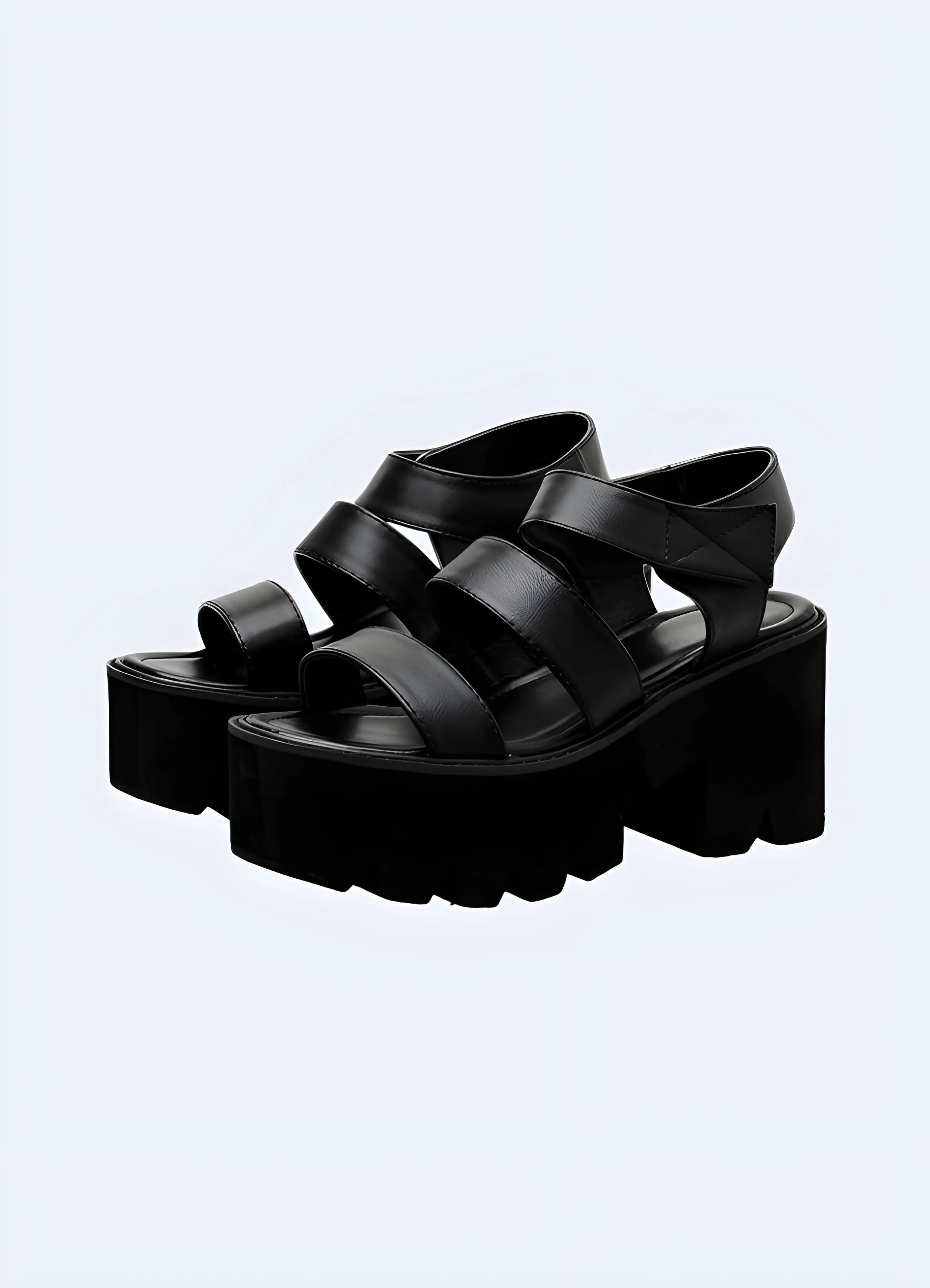 Platform Sandals Chunky Heel