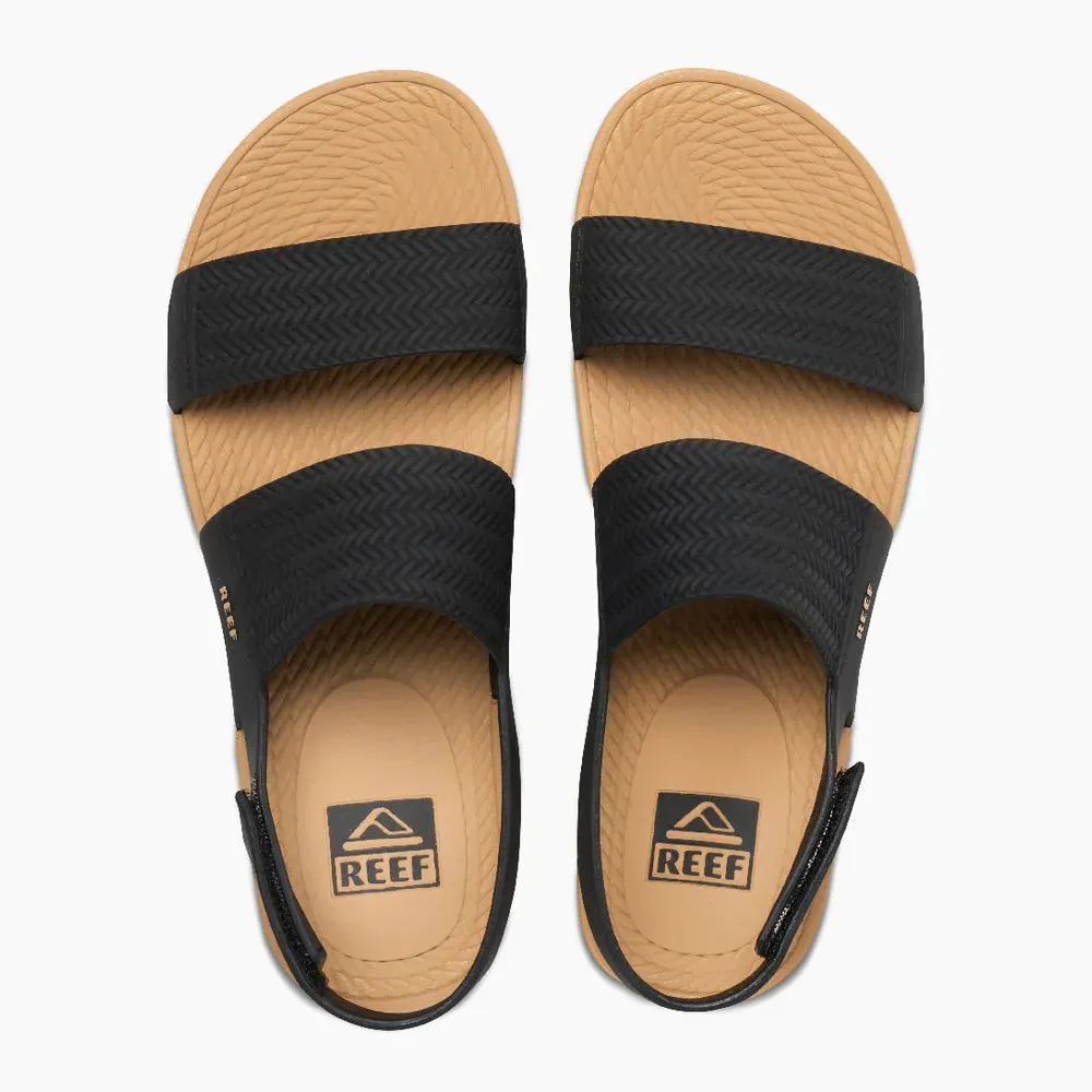 Reef Womens Water Vista - Black/Tan