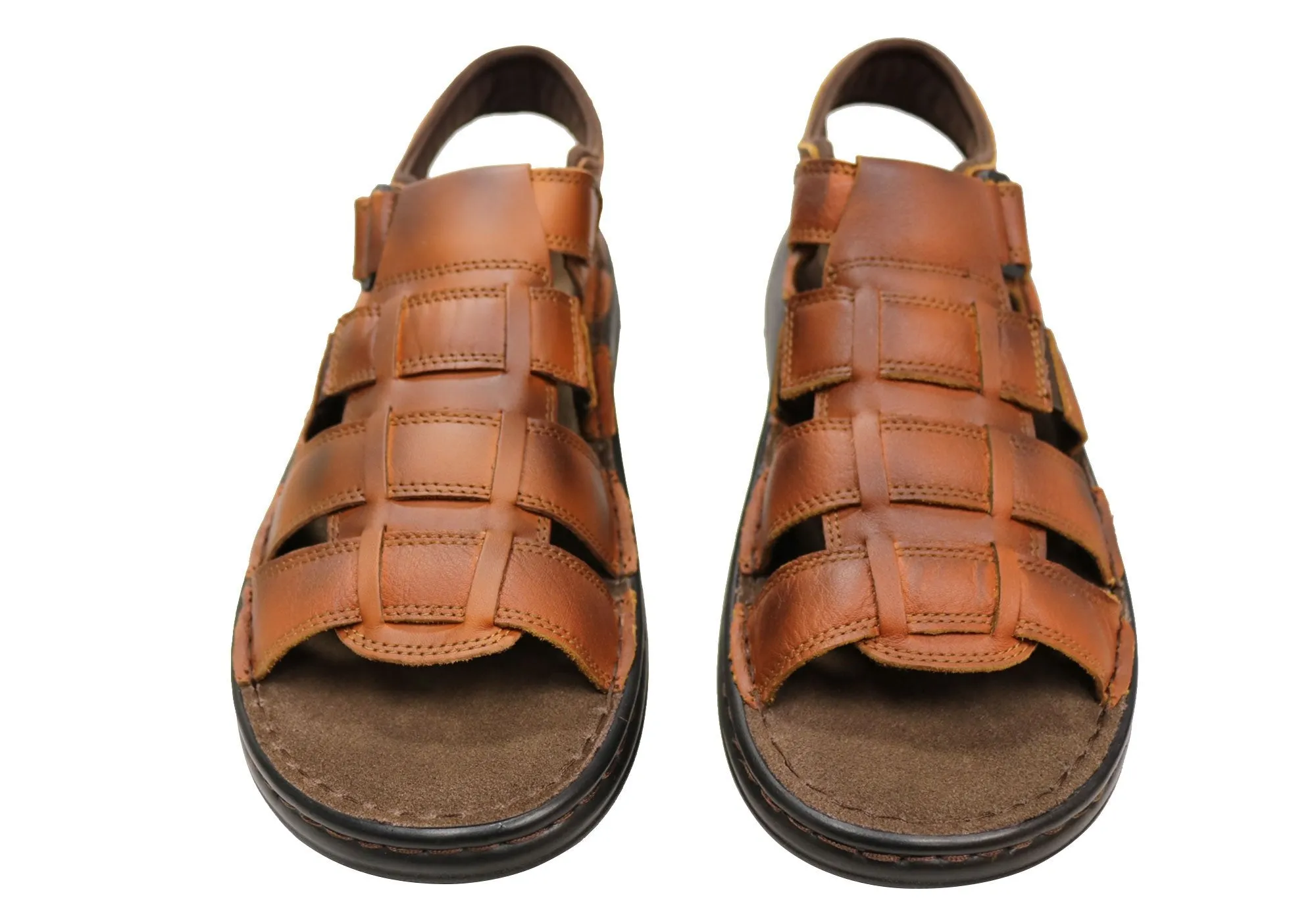 Slatters Tropic Mens Comfortable Leather Sandals