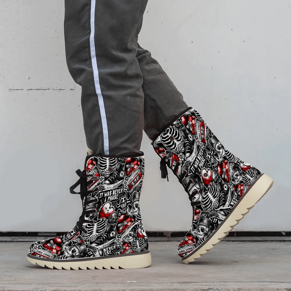 Treadz Unisex Winter Boots - Emo Vibes