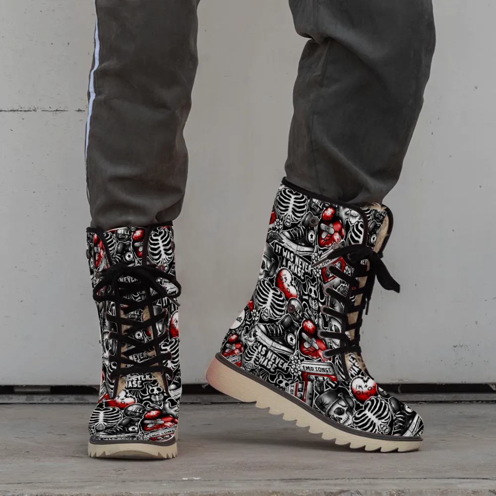 Treadz Unisex Winter Boots - Emo Vibes